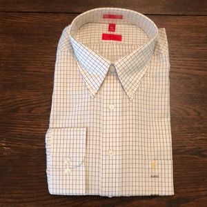 NWOT Izod Men’s Long Sleeve Dress Shirt.